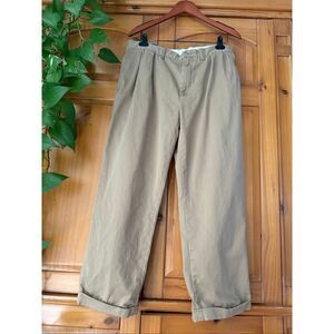 Polo Ralph Lauren Ethan Pant Men’s 35x28 Pleated Chino 100% Cotton”